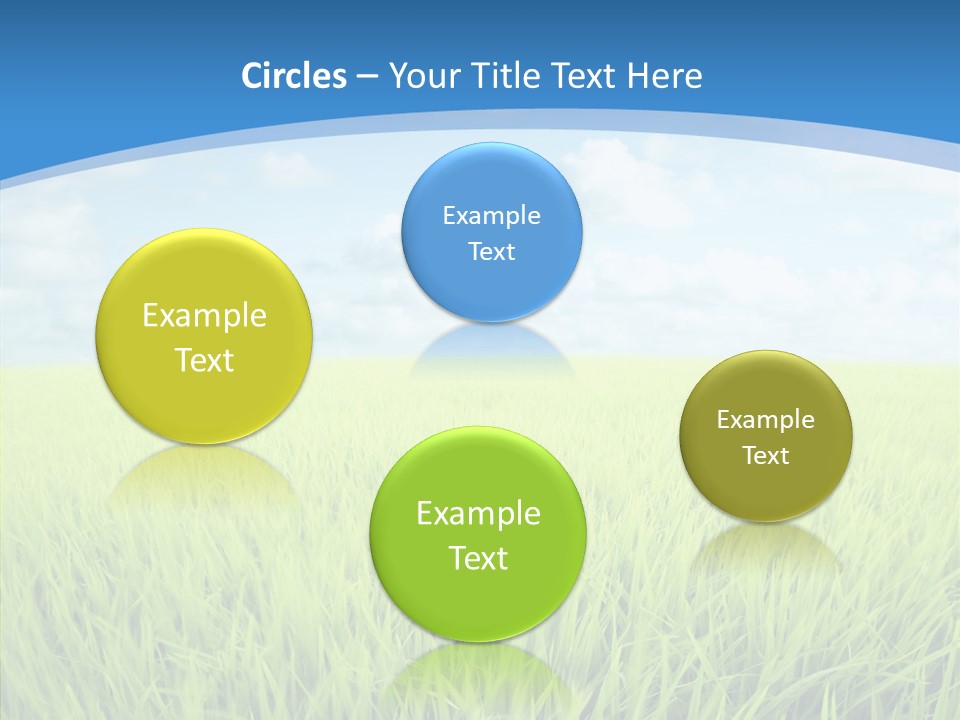 Scenery Spring Sunny PowerPoint Template