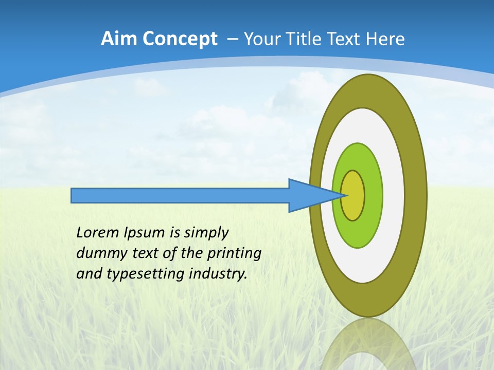 Scenery Spring Sunny PowerPoint Template