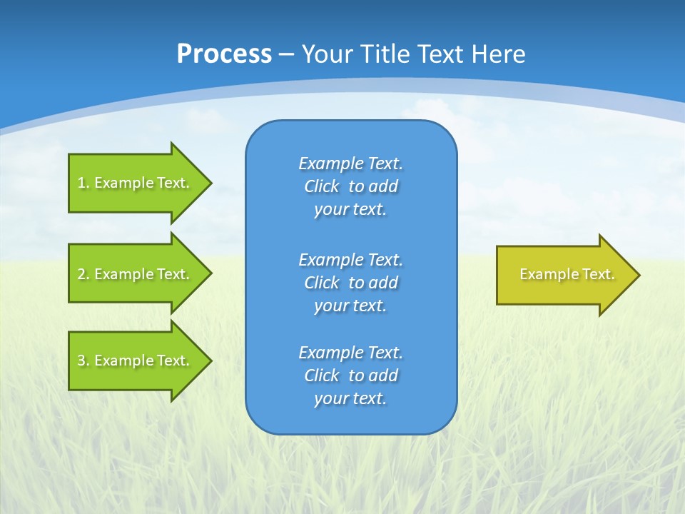 Scenery Spring Sunny PowerPoint Template