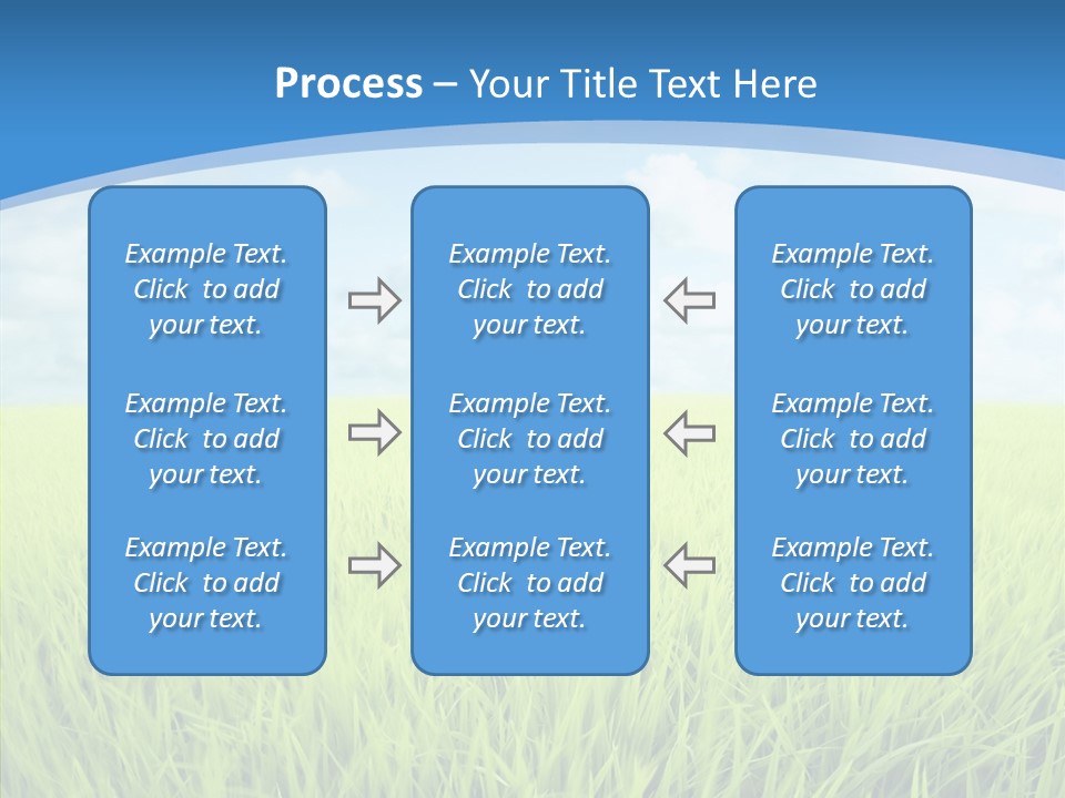 Scenery Spring Sunny PowerPoint Template
