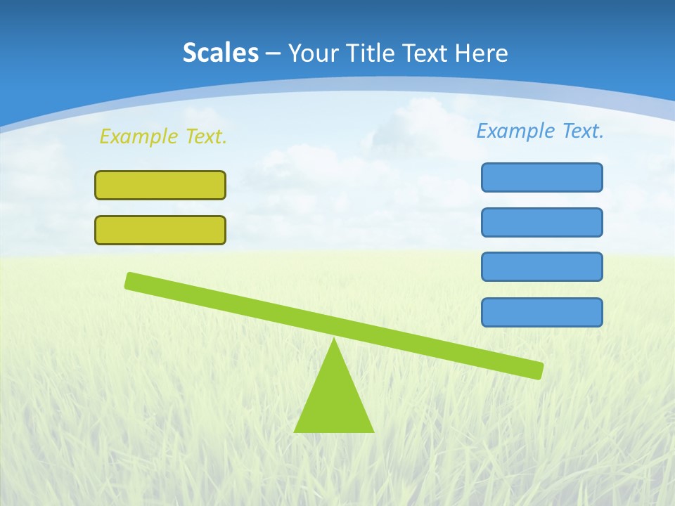 Scenery Spring Sunny PowerPoint Template