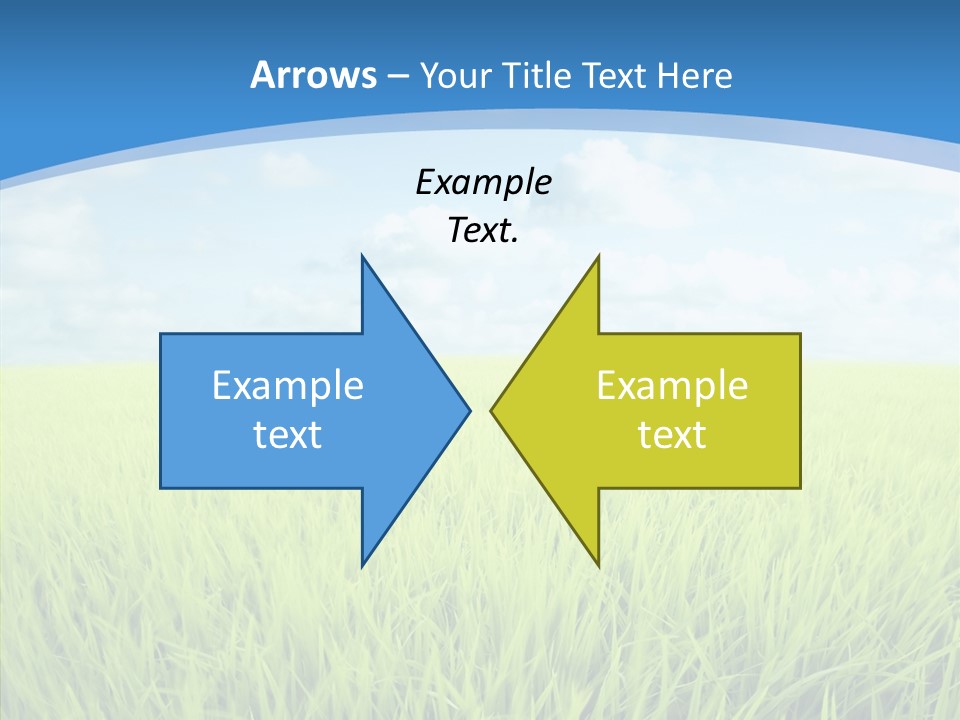 Scenery Spring Sunny PowerPoint Template