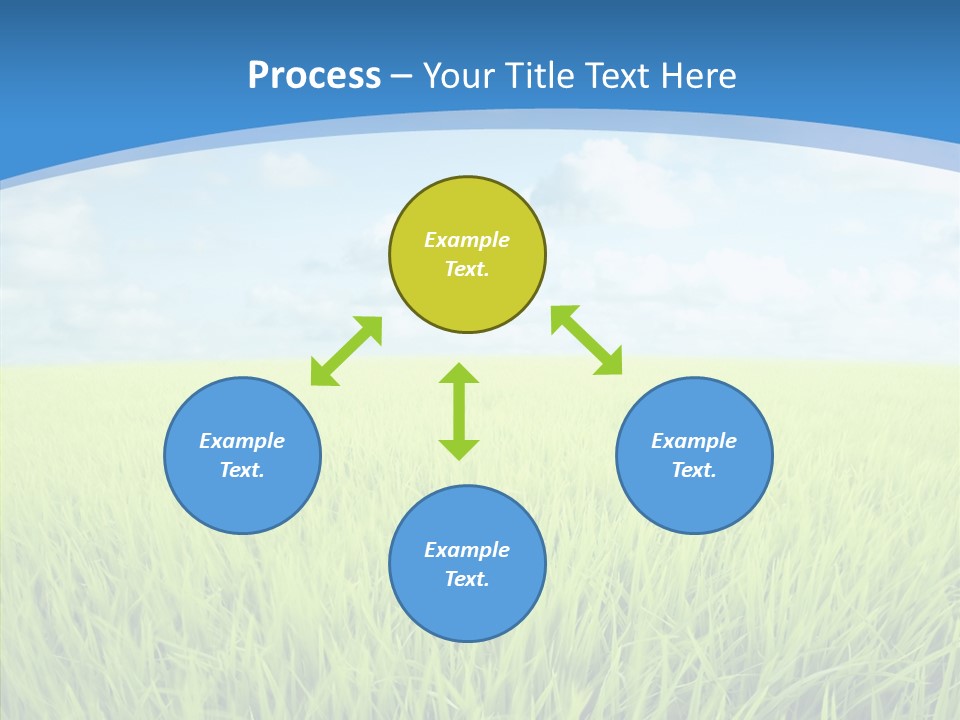 Scenery Spring Sunny PowerPoint Template