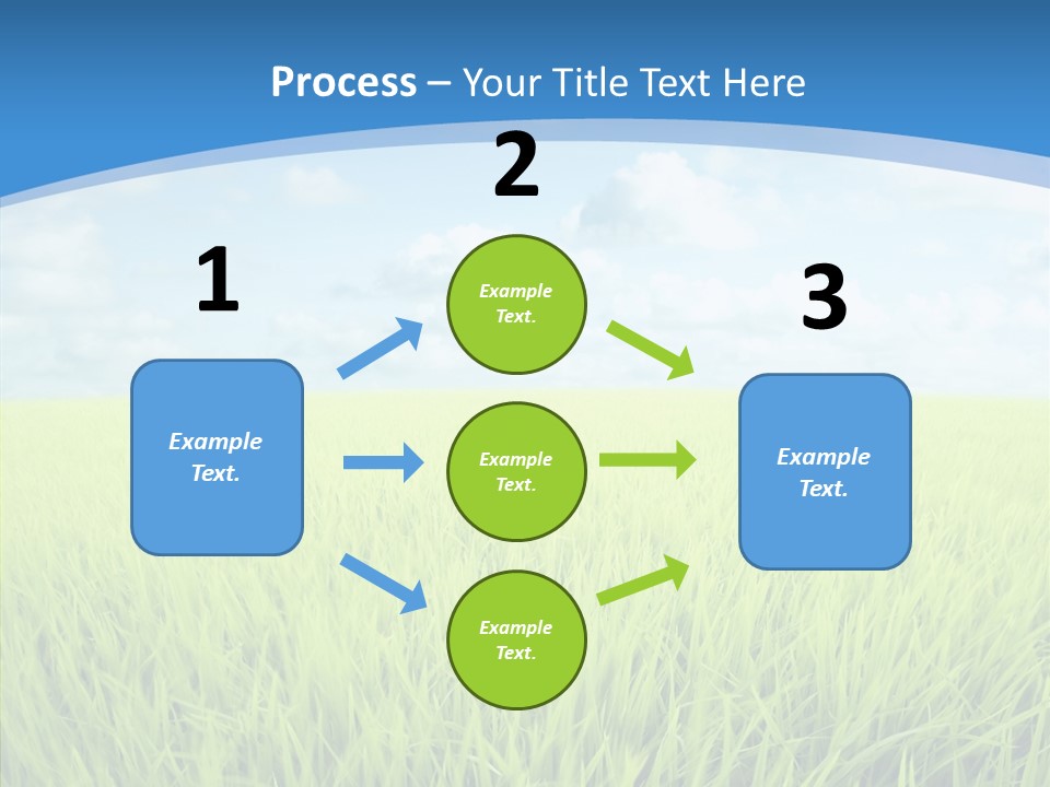 Scenery Spring Sunny PowerPoint Template