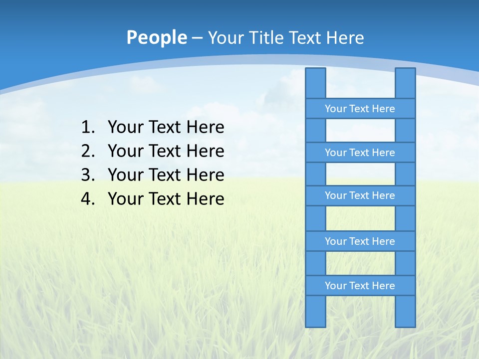 Scenery Spring Sunny PowerPoint Template