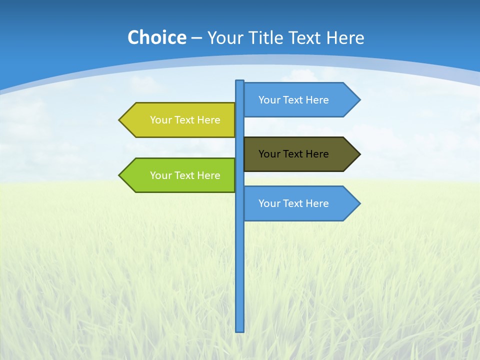 Scenery Spring Sunny PowerPoint Template