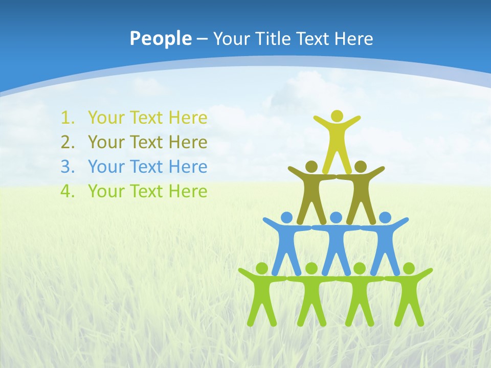 Scenery Spring Sunny PowerPoint Template