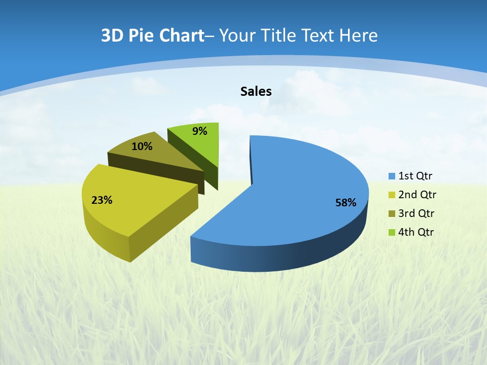 Scenery Spring Sunny PowerPoint Template