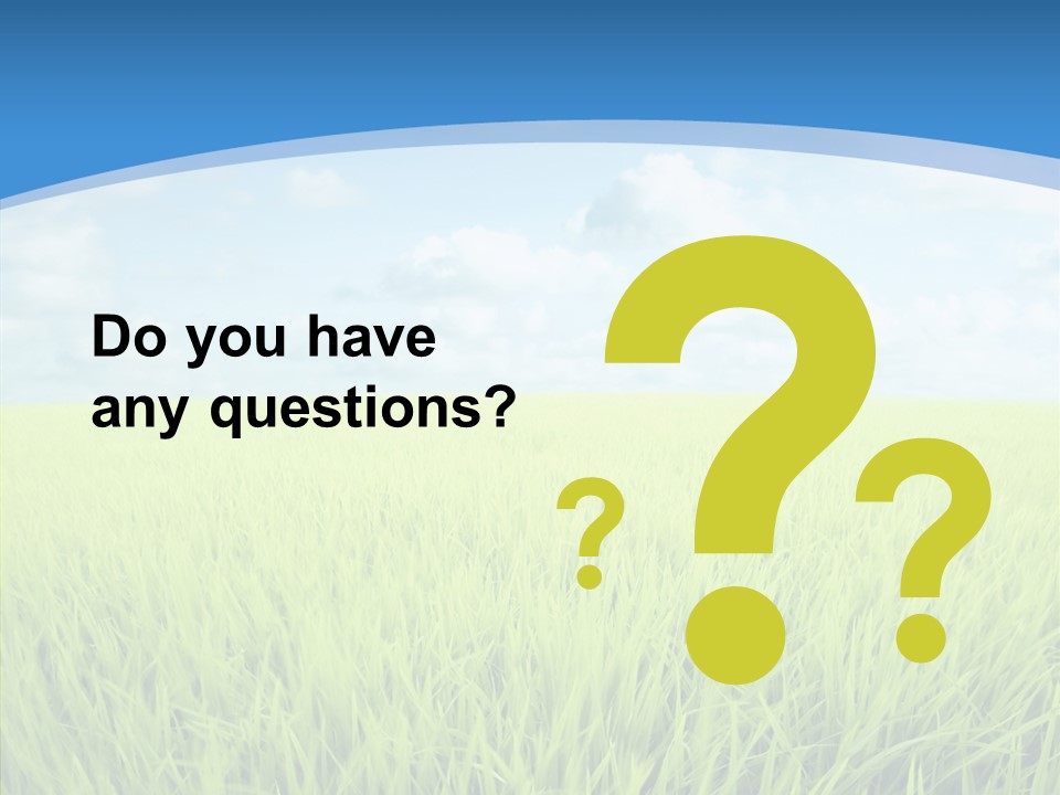 Scenery Spring Sunny PowerPoint Template