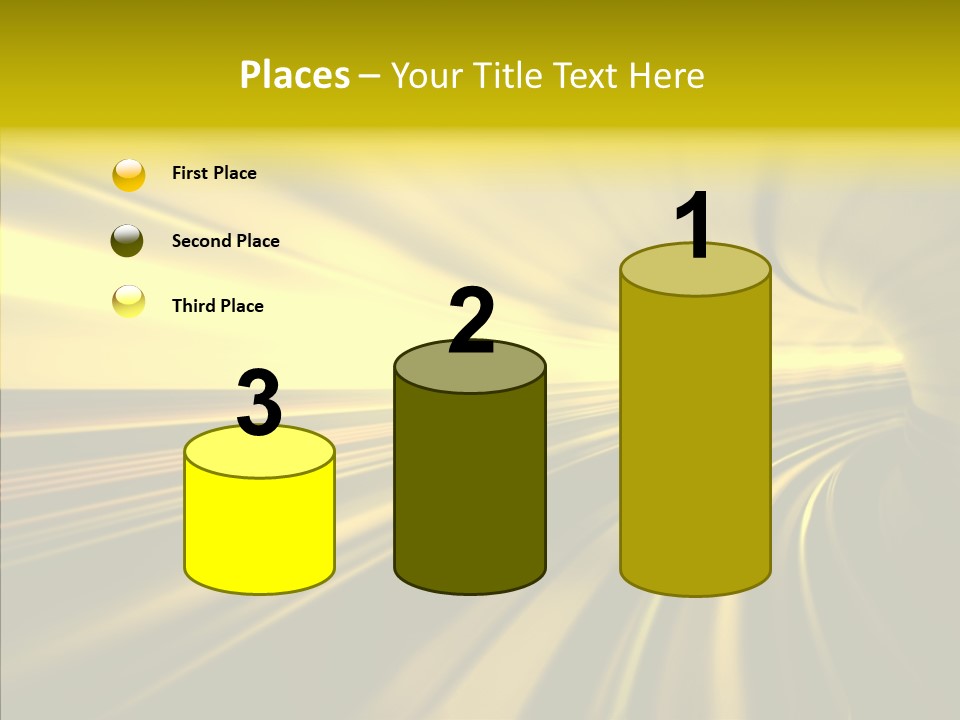 Connection Empty Perspective PowerPoint Template