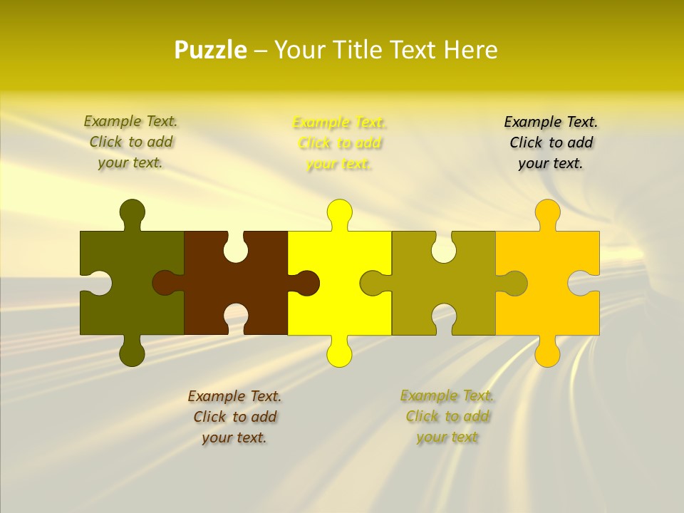 Connection Empty Perspective PowerPoint Template