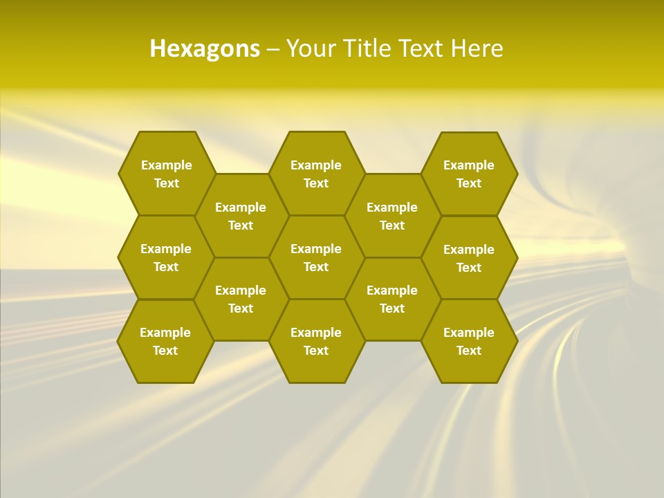 Connection Empty Perspective PowerPoint Template