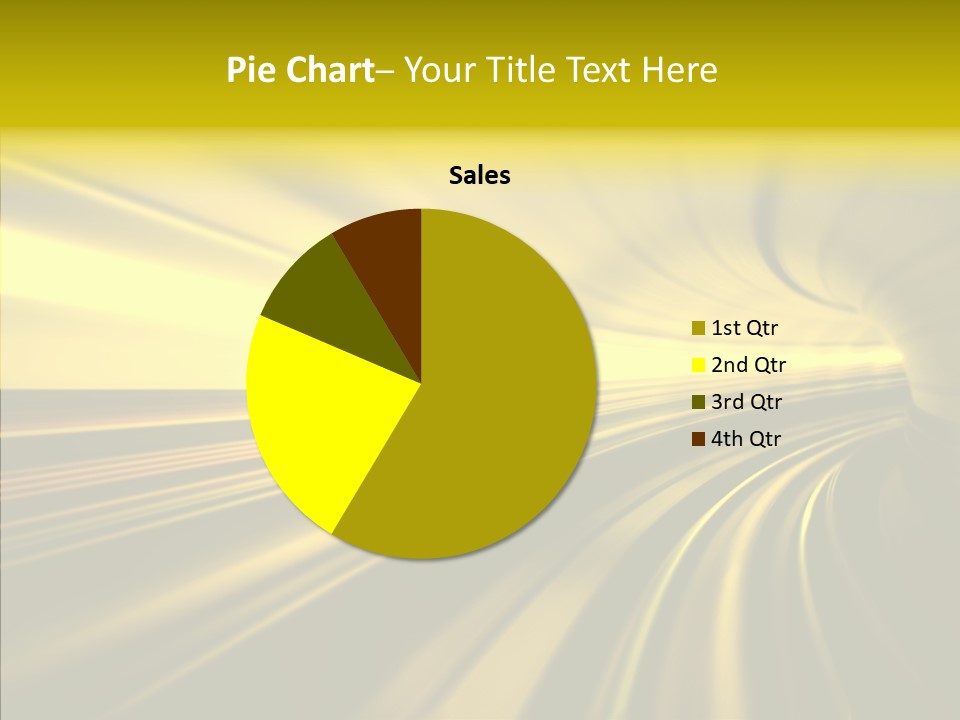 Connection Empty Perspective PowerPoint Template