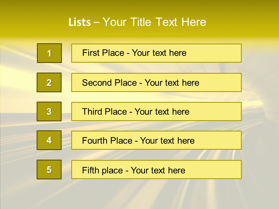 Connection Empty Perspective PowerPoint Template