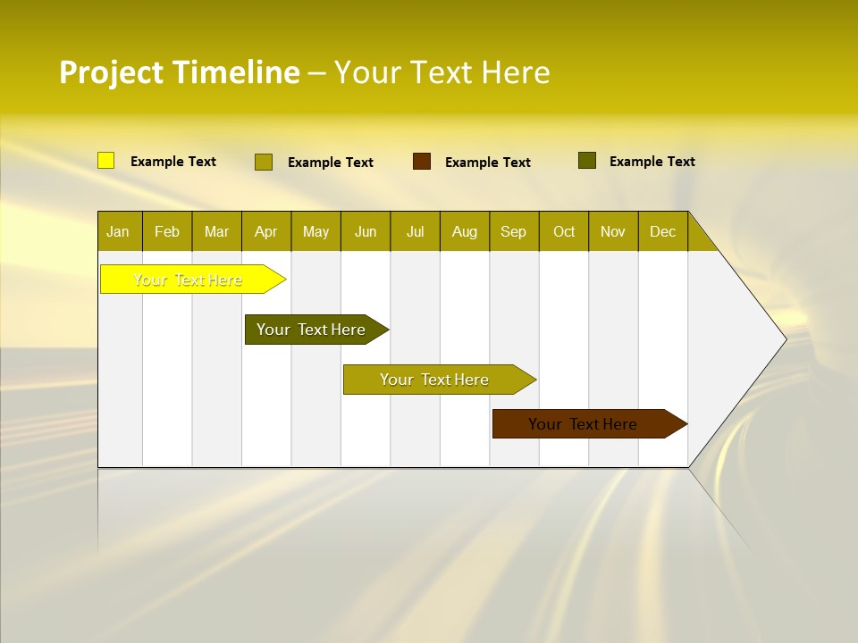 Connection Empty Perspective PowerPoint Template