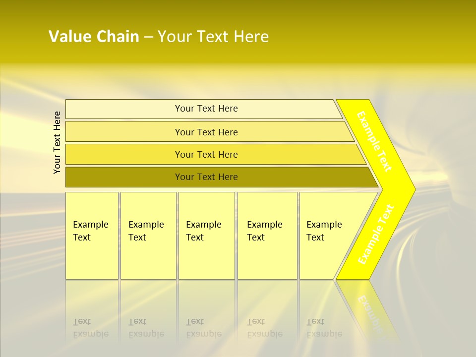 Connection Empty Perspective PowerPoint Template
