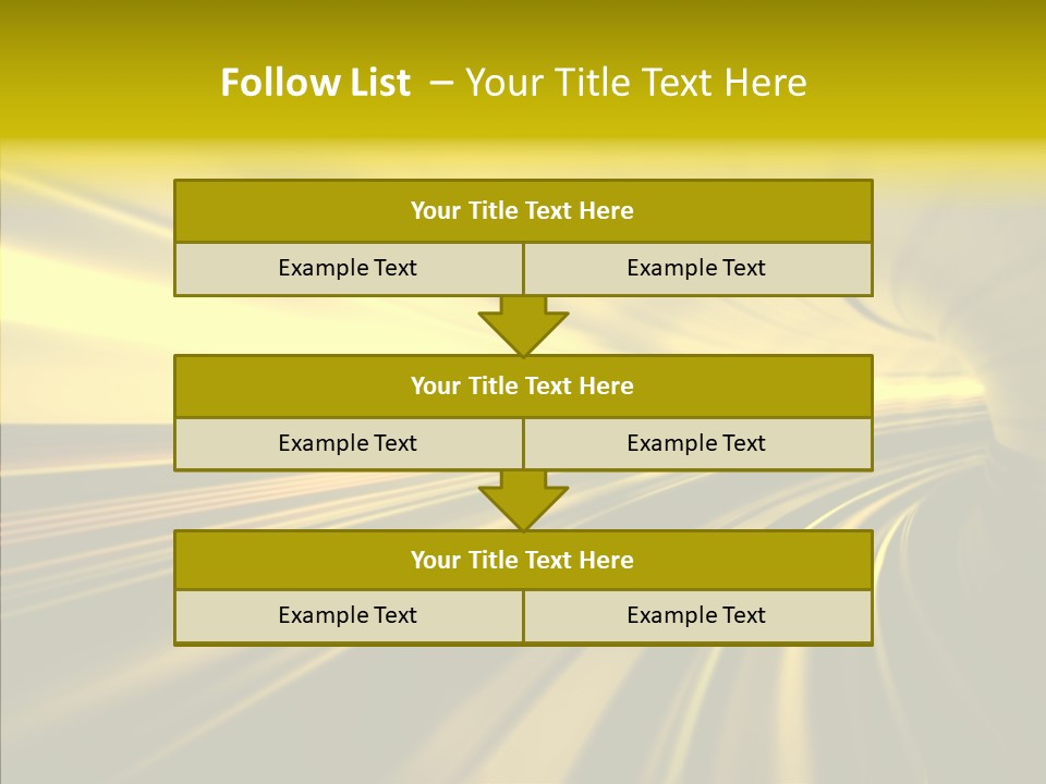 Connection Empty Perspective PowerPoint Template