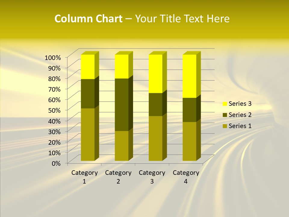 Connection Empty Perspective PowerPoint Template
