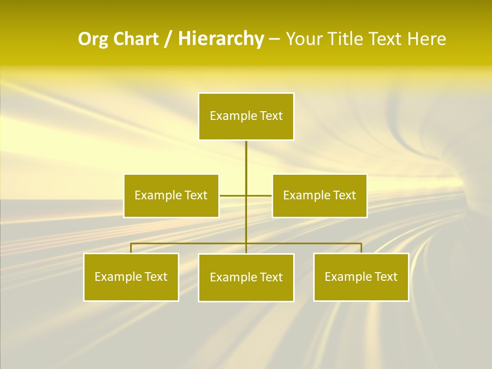 Connection Empty Perspective PowerPoint Template