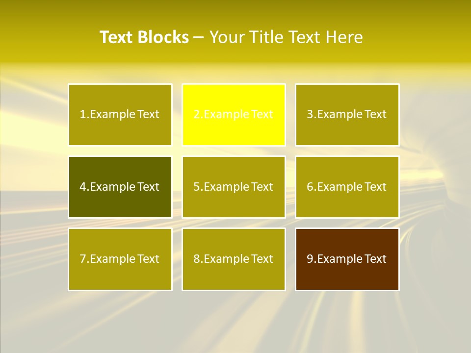Connection Empty Perspective PowerPoint Template