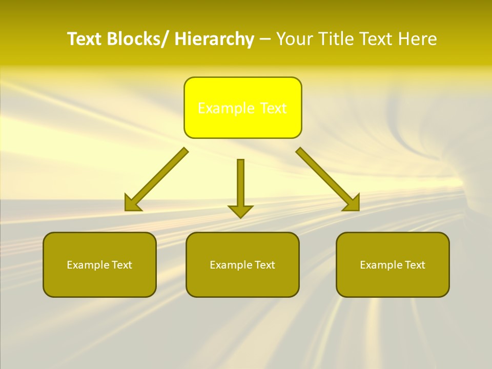 Connection Empty Perspective PowerPoint Template