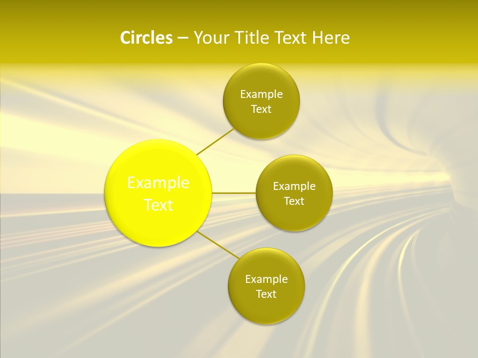 Connection Empty Perspective PowerPoint Template