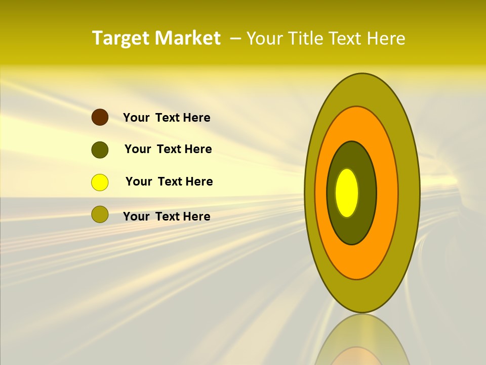 Connection Empty Perspective PowerPoint Template