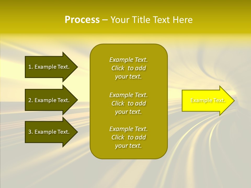 Connection Empty Perspective PowerPoint Template