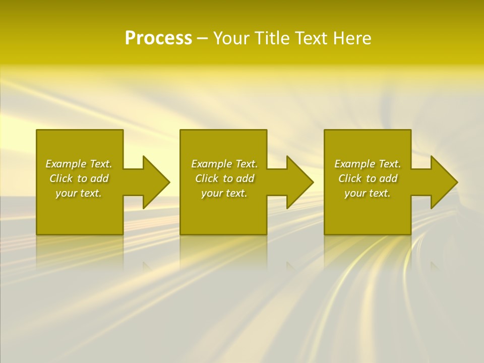Connection Empty Perspective PowerPoint Template