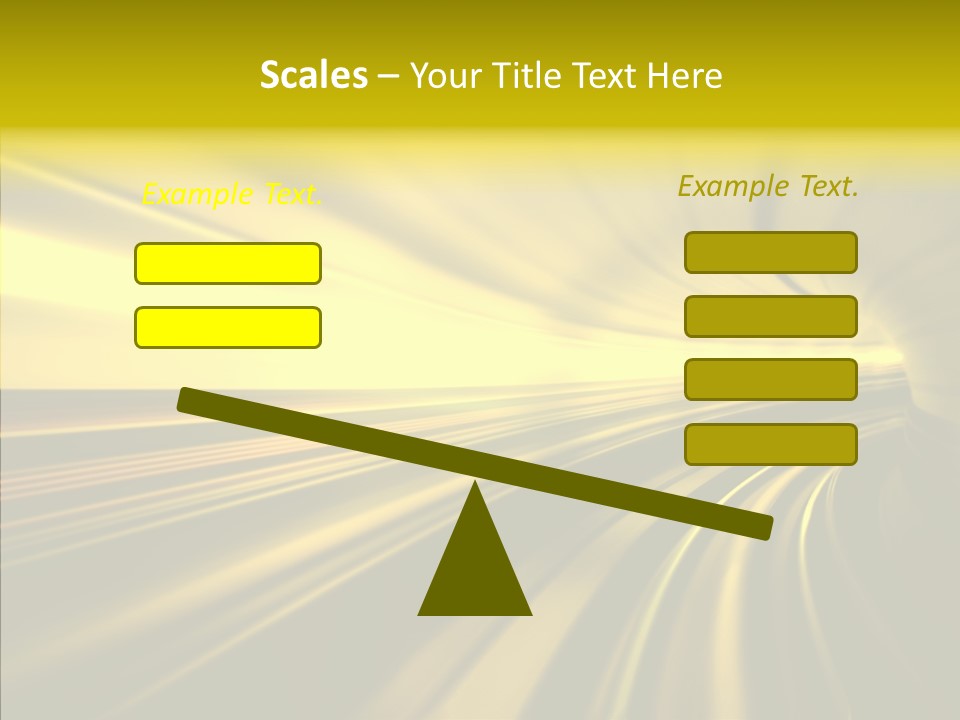 Connection Empty Perspective PowerPoint Template