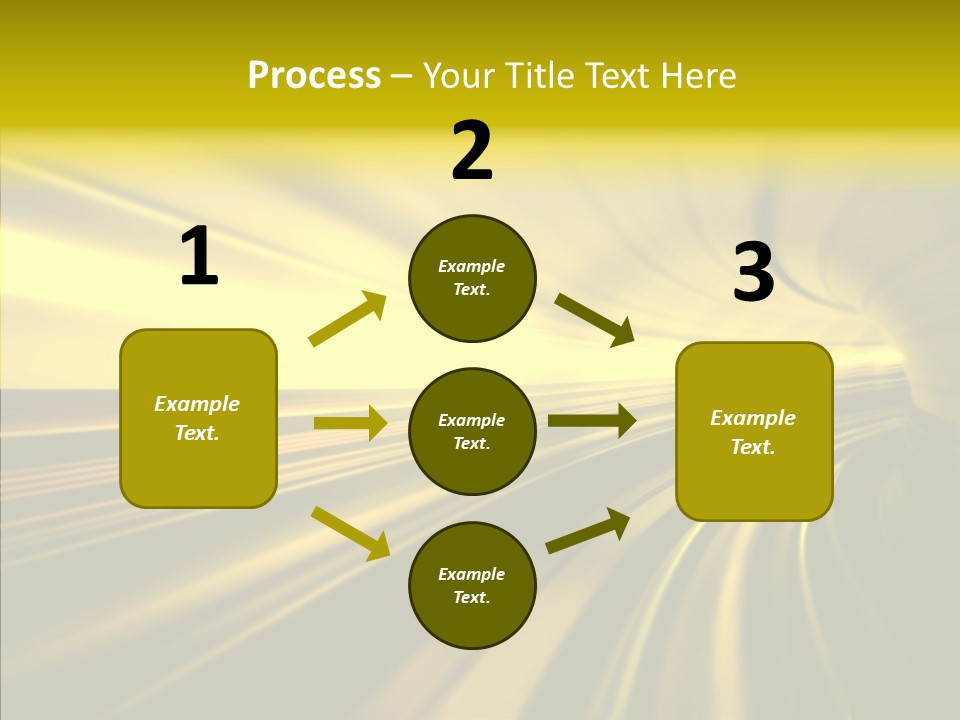 Connection Empty Perspective PowerPoint Template