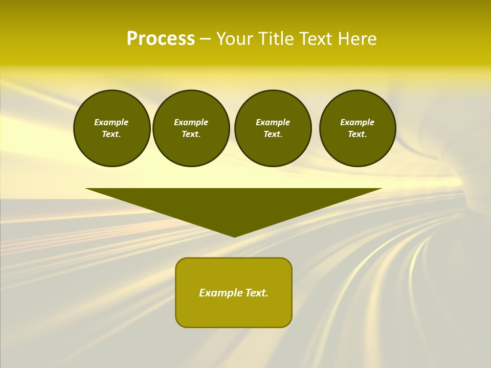 Connection Empty Perspective PowerPoint Template