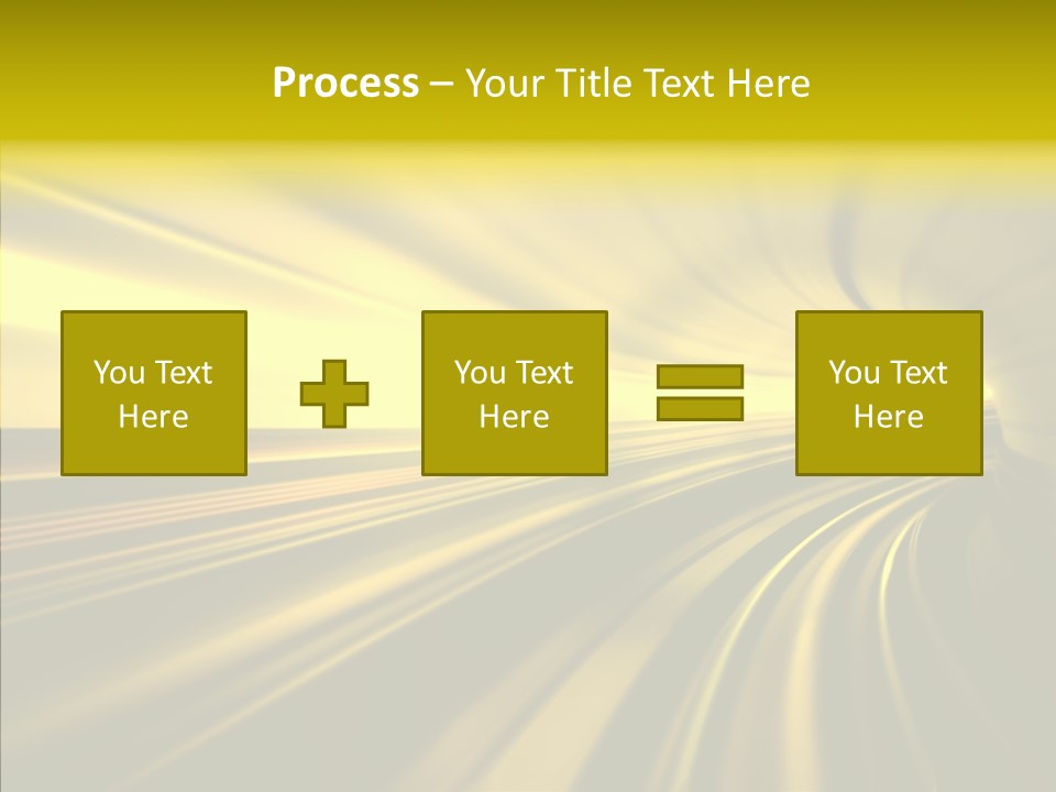 Connection Empty Perspective PowerPoint Template
