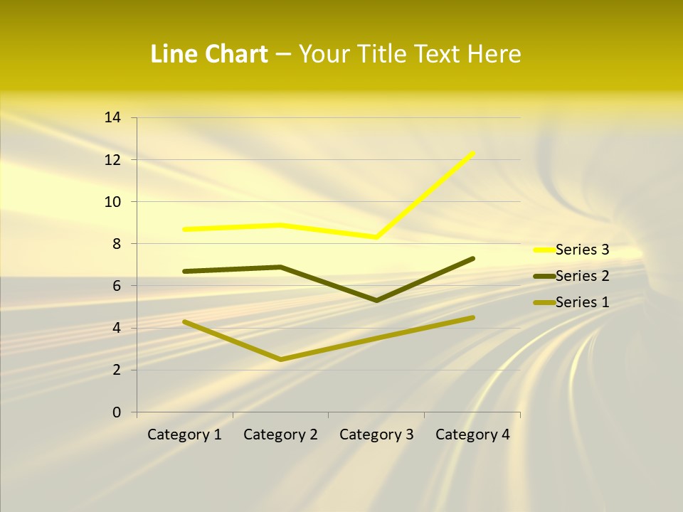 Connection Empty Perspective PowerPoint Template