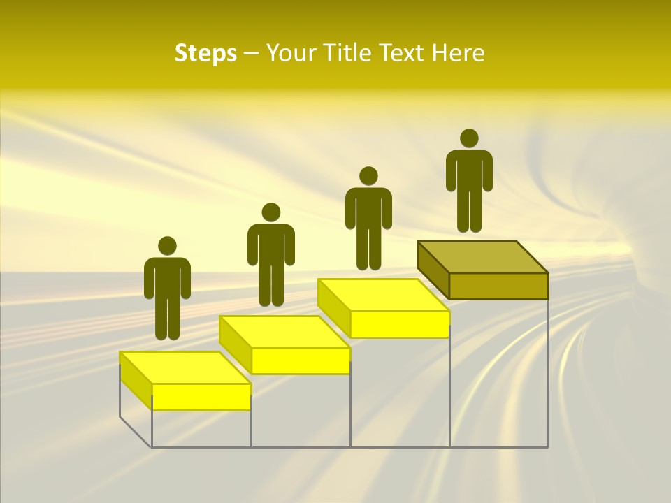 Connection Empty Perspective PowerPoint Template
