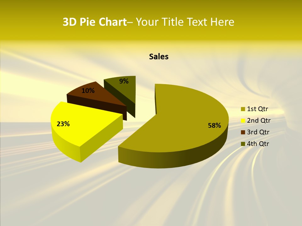 Connection Empty Perspective PowerPoint Template