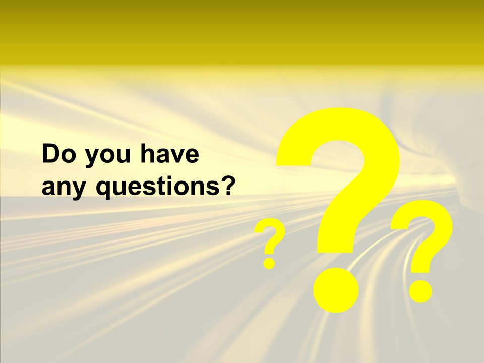 Connection Empty Perspective PowerPoint Template