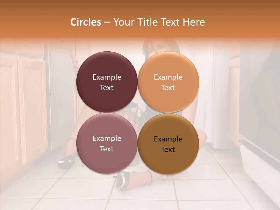 Naughty Ruffles Retro PowerPoint Template