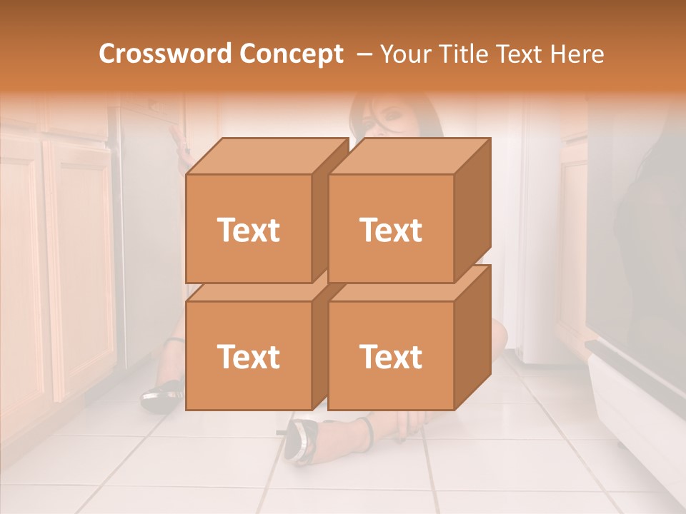 Naughty Ruffles Retro PowerPoint Template