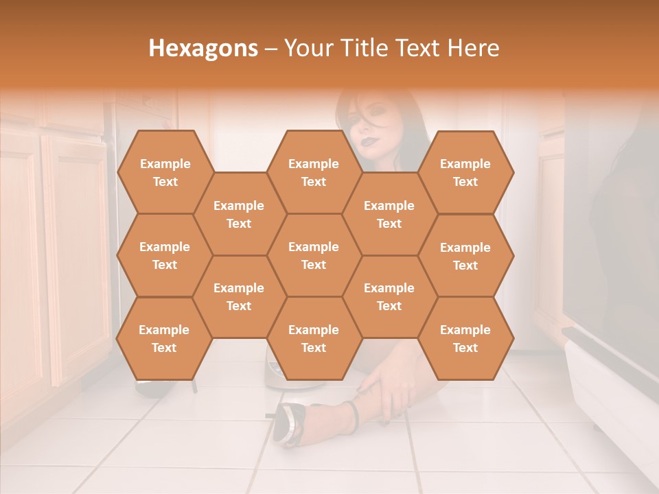 Naughty Ruffles Retro PowerPoint Template