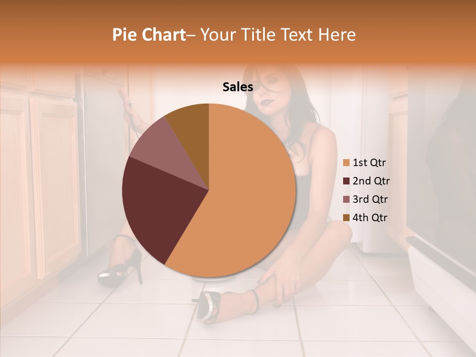 Naughty Ruffles Retro PowerPoint Template