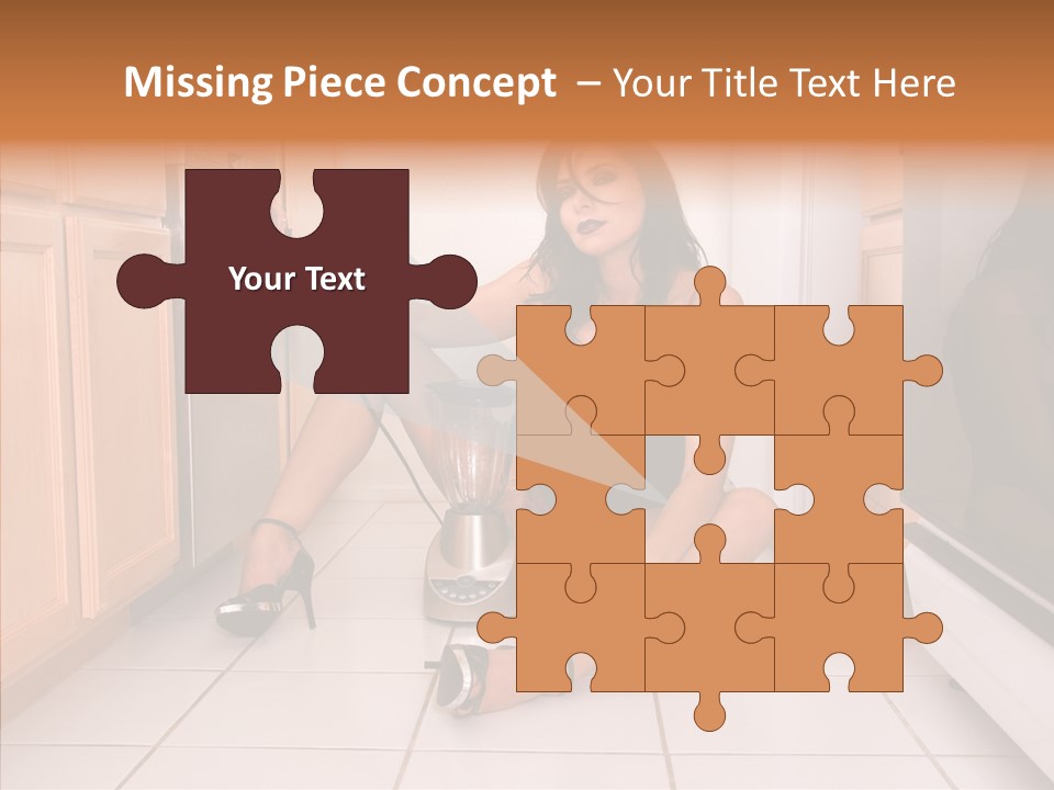 Naughty Ruffles Retro PowerPoint Template