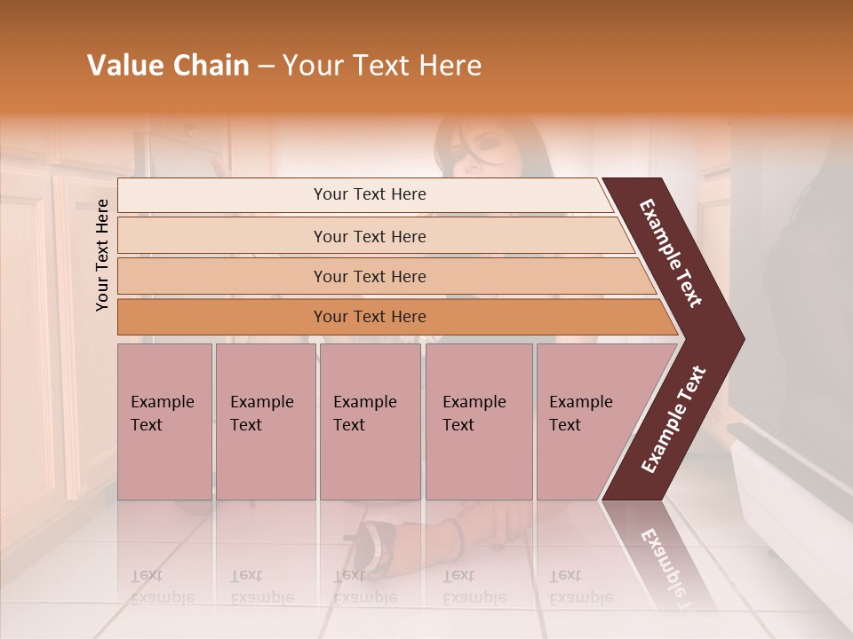 Naughty Ruffles Retro PowerPoint Template