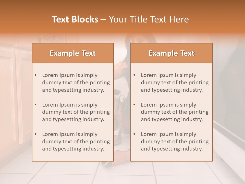 Naughty Ruffles Retro PowerPoint Template