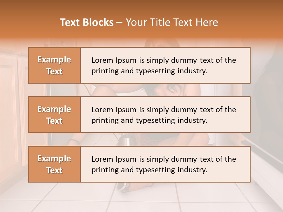 Naughty Ruffles Retro PowerPoint Template