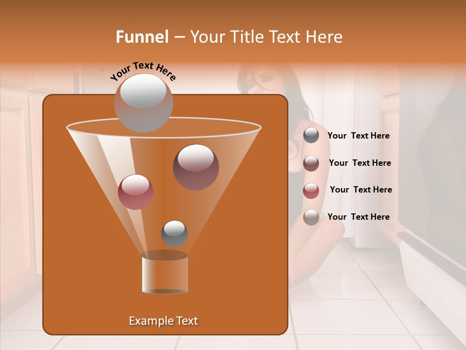 Naughty Ruffles Retro PowerPoint Template