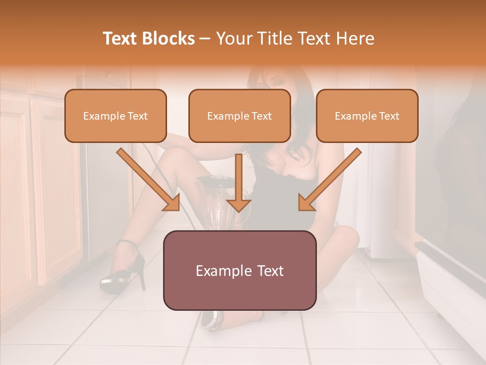 Naughty Ruffles Retro PowerPoint Template