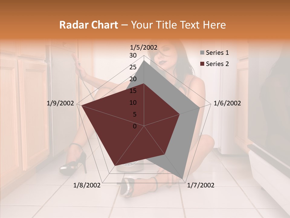 Naughty Ruffles Retro PowerPoint Template