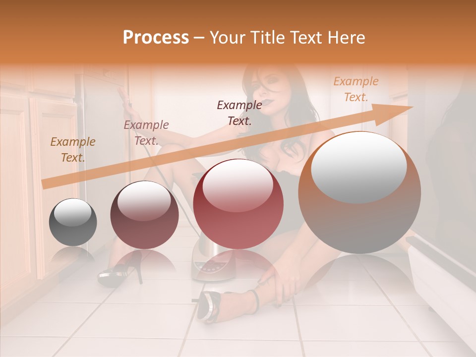 Naughty Ruffles Retro PowerPoint Template