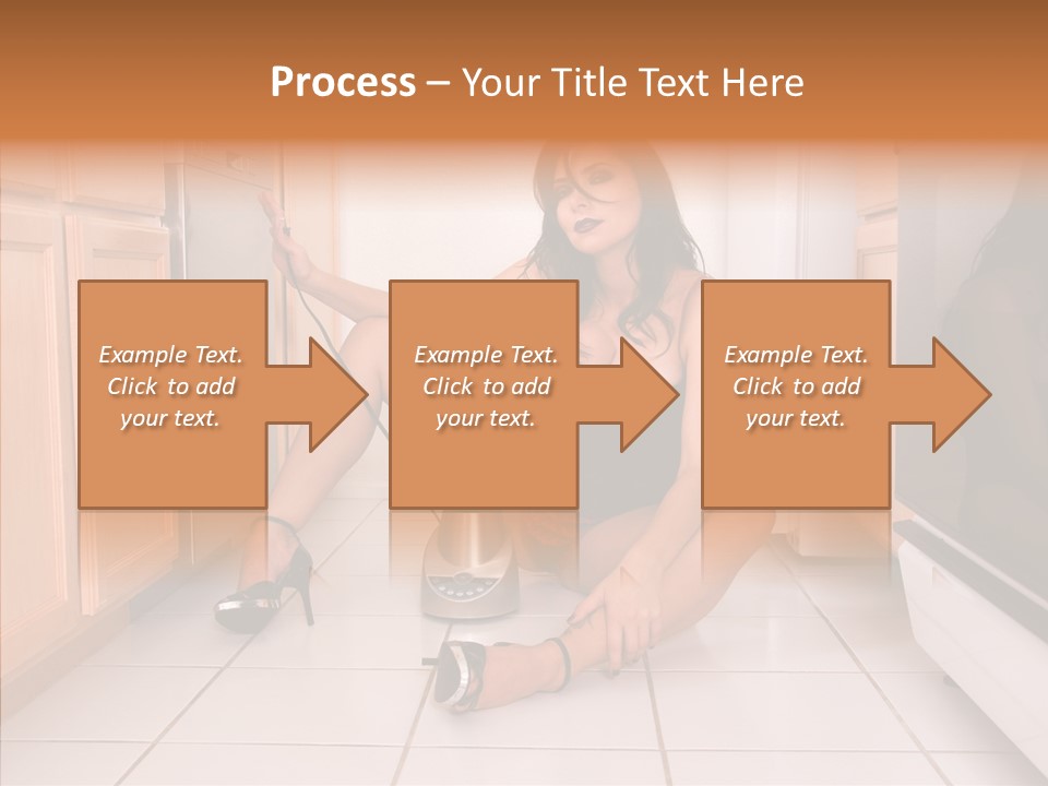 Naughty Ruffles Retro PowerPoint Template